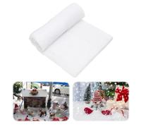 RANJIMA Ovatta decorativa natalizia, coperta da neve artificiale, 80 x 240 cm, ispessita, morbida decorazione natalizia, coperta da neve, per albero di Natale, display del villaggio d'inverno, runner