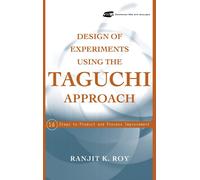 Ranjit K. Roy Design of Experiments Using The Taguchi Approac (Copertina rigida)