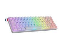 Ranked Master M65 HE 65% | Rapid Trigger Technology | Magnetic Mechanical Gaming Keyboard | 69 Keys RGB LED for PC/Mac | Azerty France & Belgium (POM Dye Sub Limited Edition, Clear Switch)
