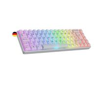Ranked Master M65 HE 65% | Rapid Trigger Technology | Magnetic Mechanical Gaming Keyboard | 69 Keys RGB LED for PC/Mac Gamer | QWERTZ German Layout (POM Dye Sub Limited Edition, Clear Switch)