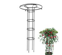 Rankobelisk - Supporto da giardino in metallo rivestito in plastica, resistente alle intemperie, per rose e fiori, 150 cm