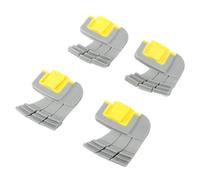 Rankomu 4 pezzi di ricambio per spazzola ciclonica per Zodiac MX8 MX6 Cleaner R0714400, spazzole in gomma plastica per pulizia efficiente