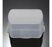 Rankomu 580EX Flash Speedlight Bounce Head Soft Box Diffusore Case per YN560 Series e Canon 580EX/580EX II, Bianco Mini Soft Box per Fotografia