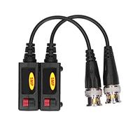 Rankomu Balun ricetrasmettitore Balun a porta singola, video balun HD per una facile installazione, Ethernet su coassiale, forte compatibilità per trasmissione video analogica HD