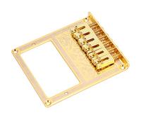 Rankomu Barra di scorrimento in metallo perlato hawaiano per chitarra, barra di scorrimento dorata per strumenti a corda, ideale per slide corde di chitarra, design, lunghezza 15,2 cm