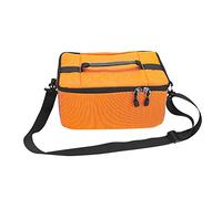 Rankomu Borsa per obiettivo arancione, impermeabile, con inserto protettivo e maniglia divisoria, custodia compatta per obiettivi fotografici, design, Multicolore, 60_x_180_cm