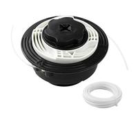 Rankomu C6-2 Grass Trimmer Head Compatibile con Stihl FS38 FS40 FS45 FS50 FSE60 FSE71 FSE81 - Include 5 m 2,0 mm Mähnylon, cambio rapido del filo senza smontaggio, materiale isolante elettrico di alta