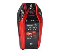 Rankomu Chiave intelligente universale TK800+ LCD touch screen, ingresso chiave telecomando per tutti i modelli di pulsante Start Stop motore, rosso, chiave telecomando Smart Key