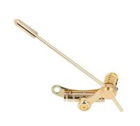 Rankomu Coda Tremolo Tremolo per chitarra elettrica ricambio tremolo per chitarra elettrica, barra di arresto ponte in alluminio color oro, Chitarra elettrica Vibrato, Accory