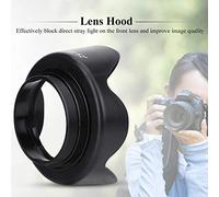 Rankomu ES-62II - Paraluce per fotocamera DSLR Canon 50 mm f/1.8 II, con copriobiettivo, accorie fotografiche, compatibile con obiettivi Canon