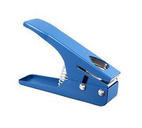 Rankomu Forniture per chitarra, perforatore per plettro per chitarra, taglia regolabile, portatile, multifunzione, kit perforatore per plettro, blu