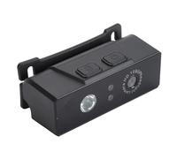 Rankomu Fotocamera montata sulla testa, luce con sensore di gesti portatile, batteria da 1800 mAh, regolazione dell'angolo di 45°, videocamera d'azione 1080p per pesca ed equitazione, nera