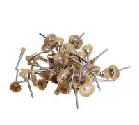 Rankomu Kit di 45 spazzole in filo di ottone, strumenti di pulizia e rettifica di piccole dimensioni, set di spazzole per la lucidatura dei metalli, include varie dimensioni e forme
