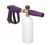 Rankomu Kit pistola rondella ad alta potenza, massimo 4350 PSI, angolo di uscita e volume regolabili, giunto rapido NPT da 1/4", include pistola ad acqua e vaso in schiuma