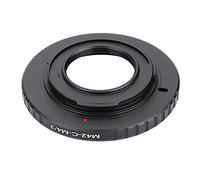 Rankomu M42/C Mount Movie Lens to Mirrorl Camera Adapter, doppio scopo per M42/C M4/3, anello adattatore obiettivo fotocamera, Accory