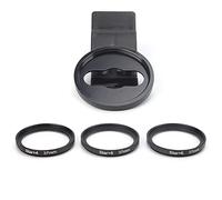 Rankomu Mobile Phone Lens Star Filter Set, 4/6/8 punti con clip del telefono 37mm per /, fotografia Accories per effetti creativi