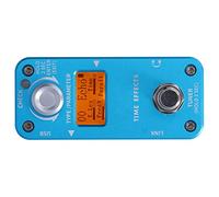 Rankomu Pedale effetto riverbero ritardato, effetto riverbero, effetto ciclico sovraccarico per chitarra elettrica, design compatto, modulazione del suono versatile, adatto per musicisti e chitarristi