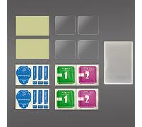 Rankomu Pellicola protettiva in vetro temperato ad alta trasparenza per ONE R 4K, confezione da 4, antigraffio, facile installazione, spessore 0,3 mm