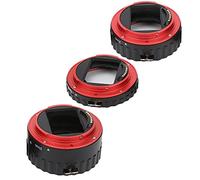 Rankomu Set di anelli per tubo di estensione macro con messa a fuoco automatica, 1 m, 21 mm, 31 mm, per attacco EF, adattatore per obiettivo in lega di alluminio per Canon 5D4/5DSR/5DS, fotografia