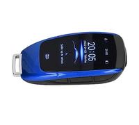 Rankomu Smart Key TK900 LCD Touch Screen Universale Keyl Entry Telecomando per Start Stop Motore, Blu, Compatibile con Vari Modelli di Auto