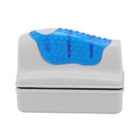 Rankomu Spazzola magnetica per acquario, doppia faccia magnetica sospesa per la rimozione delle alghe, strumento di pulizia efficace per acquario, efficace scrubber per vetri dell'acquario