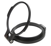 Rankomu Supporto per filtro obiettivo, anello adattatore robusto per grandangolo e zoom, multi dimensioni, interruttore rapido, compatibile con filtri per obiettivi fotocamera da 58 mm, portafiltro ND