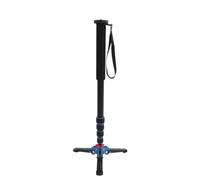 Rankomu VBESTLIFE - Treppiede telescopico in lega di alluminio, 5 kg, monopiede portatile, altezza regolabile, design leggero, ideale per la fotografia