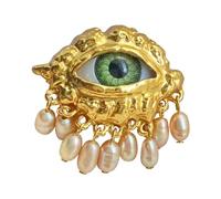 Ranley Anello da donna con per bulbi oculari | anello vintage in metallo con | Dita Modering, gioielli alla moda per donne e ragazze per appuntamenti, casa, lavoro, lavoro, Siehe