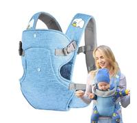 Ranley Fascia Portabebè - Fascia Portabebè Con Seduta Anteriore Per Bambini Da 9 A 24 Mesi - Fascia Regolabile Leggera con Seduta per Anca e Fascia Lombare per Bambini Escursioni all'Aperto