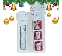 Ranley in resina di Natale - in silicone di alce | Stampis di Natale stagionali per cioccolato gomma da masticare caramelle argilla decorazione polimero epossidico