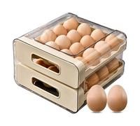 Ranley Portauova Per Frigo - Grande Cassetto Tipo Archiviazione | Contenitore Uova Organizzatore Frigorifero Scatola | Per Casa Cucina Dispensa Armadio Fattoria Appartamento Campeggio Organizzazione