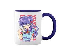 ranma 1/2 shampoo anime lover Bianco tazza di caffè con Blu Rim & Handle Mug