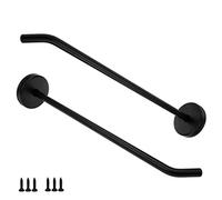 Rannb Gancio lungo in acciaio inox appendiabiti appendiabiti da parete 200 mm lunghezza - 2 pezzi