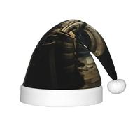 rannsut Cappelli di Babbo Natale di comfort del cappello di Natale della stampa della cripta per il partito del costume di Natale ed evento di festa