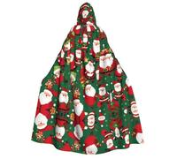 rannsut Mantello unisex con stampa di gnomi divertenti, stile gotico, per feste in maschera ed eventi a tema