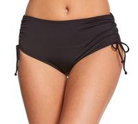 Ranphee Costumi da Bagno Donna Nero Slip Costume Bikini Mare Vita Alta Elegante Sexy Culotte Push Up Pantaloncini Pozza S