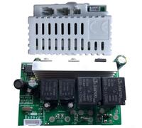 RANRAO 24 V 5 Pin Bambini Trasmettitore Auto Elettrica Scatola di Controllo Ricevitore Bambini Auto Elettrica Trasmettitore 2.4G, per Bambini Parti di Veicoli Elettrici (Ricevitore), 1511484803