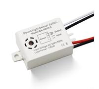 RANRAO 5Pcs interruttore vocale intelligente, 220 V modulo suono sensore di voce interruttore sensore di controllo vocale, interruttore automatico on/off luce controller per corridoio magazzino scale