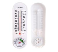 RANRAO Grande termometro da esterno con design accattivante per il giardino, può essere utilizzato come termometro per serra o casa ufficio stanza interna esterna