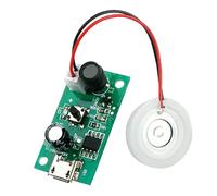RANRAO Mini umidificatore USB Kit fai da te, DC 5 V USB Umidificatore Driver Board Mist Maker Fogger Dischi di atomizzazione Mini piastra oscillante Accessori