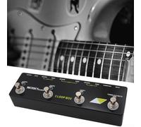 RANRAO Pedale effetto loop per chitarra, Looper per chitarra con molteplici funzioni di registrazione, ideale per esibizioni creative ovunque