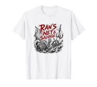 Rans Net E Salvage Dark Nautical Horror Maglietta