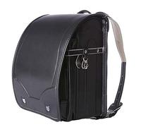 Ransel Randoseru - Borsa per la scuola giapponese per bambini e bambine, completamente automatica, in pelle PU, grande capacità, leggera, con tracolla morbida per ridurre il peso (27 × 19 × 36 cm)