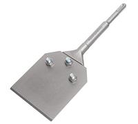 RANSENERS Scalpello a spatola SDS-Plus P08, scalpello per piastrelle250 x 100mm, per la rimozione di adesivo per pavimenti, moquette, linoleum, adesivo per piastrelle, PVC, vernice