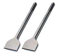 RANSENERS SDS-Max scalpello per piastrelle 2pezzi, Scalpello largo a spatola 300 x 75mm, universale, in acciaio super temprato