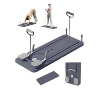 Rantizon Ab Roller Board - Tavola per Pilates per allenamento completo del corpo con rimbalzo automatico, ideale per la forza del core e l'allenamento addominale, tavola durevole per pilates per