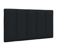 Rantry Arredo Cuscino Testiera Nero 80 cm in Tessuto, Mobilia Testiera Letto, Testiera del Letto Matrimoniale, Schienale per Letto E Divano M-4019137
