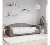 Rantry Arredo Letto da Giorno Tortora 90x200 cm in Tessuto, Mobilia Sofa Divano Letto, Divanoletto, Pronto Letto, Struttura Divano Letto, Letto Giroletto Telaio M-354114