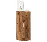 Rantry Arredo Scarpiera Legno Vecchio 32x35x92 cm in Legno Multistrato, Mobilia Scaffale Portascarpe Organizzatore per Scarpe Stoccaggio Salva Spazio per Corridoio M-856708