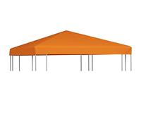 Rantry Casa Copertura Superiore per Gazebo 310 g/m² 3x3 m Arancione, Gazebo da Giardino, Gazebo Ombrellone da Giardino Spiaggia Pesca Esterno Antivento per Arredo Giardino Terrazzo Ambienti Decor